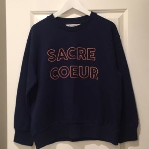 elevenparis navy blue sweatshirt Sz Small